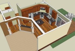 Eu vou projetar sua planta baixa no Sketchup