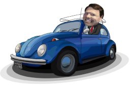 Eu vou fazer uma caricatura para você