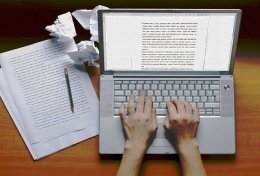 Eu vou escrever o que for necessário