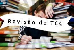 Eu vou revisar seu TCC