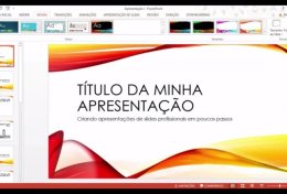 Eu vou fazer sua apresentação Power Point