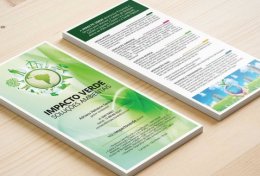 Eu vou criar a arte para sua filipeta