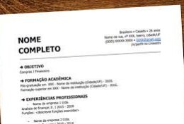 Eu vou fazer seu currículo