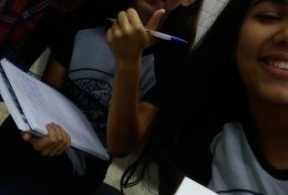 Eu vou fazer um trabalho escolar