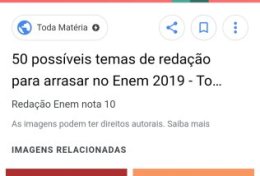 Eu vou disponibilizar meu modelo de reação enem