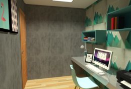 Eu vou fazer o design do seu cantinho em 3D