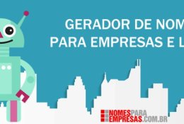 Eu vou lhe sugerir nomes fantasias para seu negócio