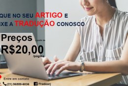 Eu vou traduzir para o inglês 1 página do seu documento