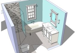 Eu vou desenhar e renderizar seu projeto em 3D