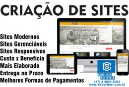 Eu vou criar site completo para sua empresa
