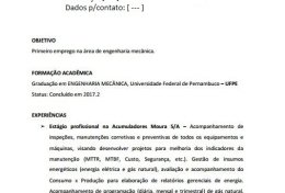 Eu vou montar seu currículo para atrair recrutadores