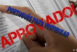 Eu vou te enviar uma apostila completa de português para vestibular