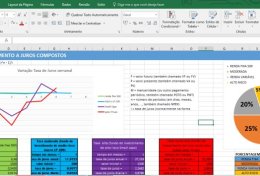 Eu vou fazer tabelas em excel