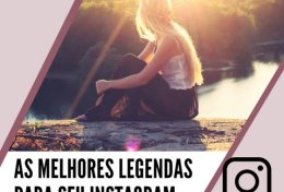 Eu vou escrever a legenda do seu post no Instagram