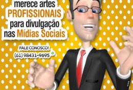Eu vou Criar artes para mídias sociais