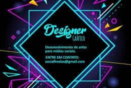 Eu vou desenvolver uma arte para mídias digitais