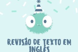 Eu vou revisar seu texto em inglês