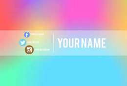 Eu vou criar o banner do seu canal no YouTube