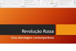 Eu vou fazer slides para trabalhos escolares