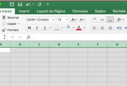 Eu vou criar uma planilha no excel para a suas contas
