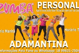 Eu vou passar Aulas de Zumba