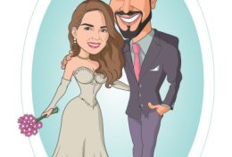 Eu vou fazer sua caricatura digital