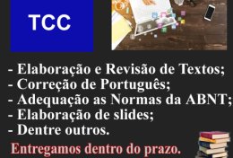 Eu vou escrever o seu TCC