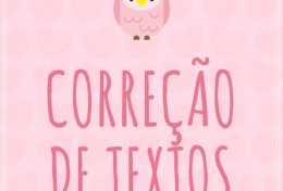 Eu vou revisar textos