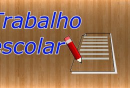 Eu vou fazer 3 trabalhos escolares de qualquer materia