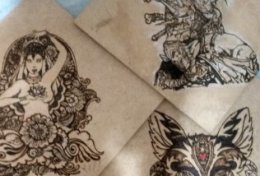 Eu vou pirografar o'que você quiser