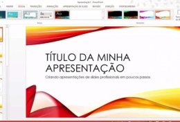 Eu vou fazer apresentaçoes de faculdades no power point