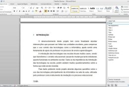 Eu vou fazer a formatação conforme ABNT