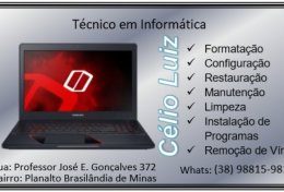 Eu vou Suporte em Informatica