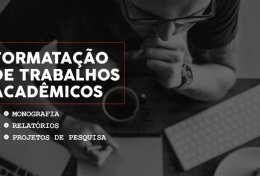 Eu vou formatar o seu trabalho acadêmico