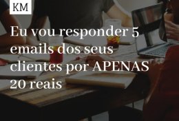 Eu vou responder 5 emails da sua empresa