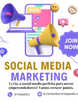 Eu vou fazer a gestão das suas redes sociais!