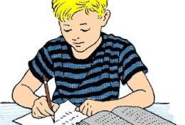 Eu vou escrever um texto escolar para você