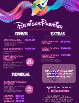 Eu vou te ajudar com Design Grafico