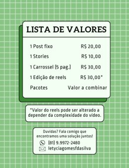 Eu vou ser o designer da sua empresa