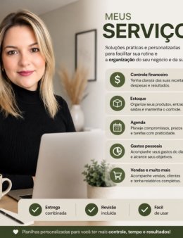 📊 Planilhas  Planilha Personalizada Excel ou Google Sheets — Do Seu Jeito!