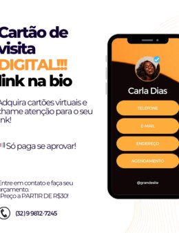 Cartão de visita DIGITAL