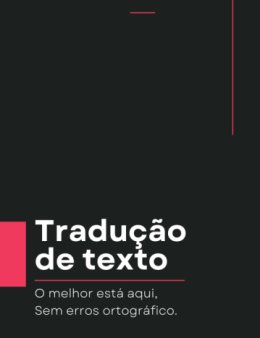Eu vou Ofereço serviços de tradução