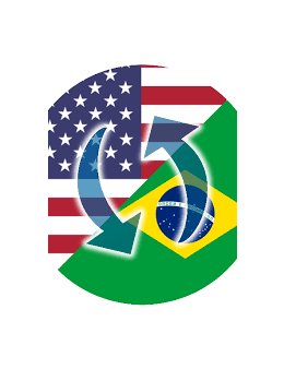 Tradução e transcrição de inglês e português.