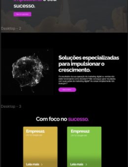 Eu vou criar um website pra você