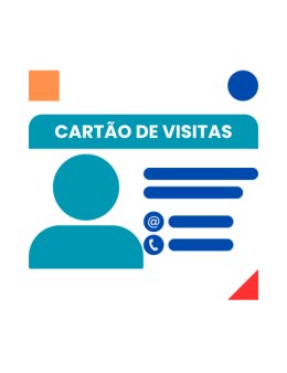 Eu vou criar um cartão de visitas profissional!