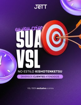 Eu vou criar sua VSL de até