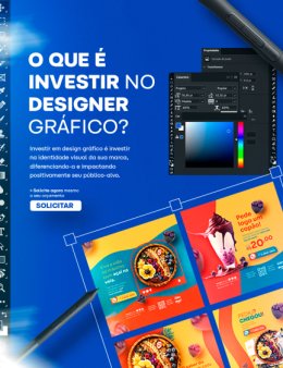 Eu vou cria design gráficos de qualidade