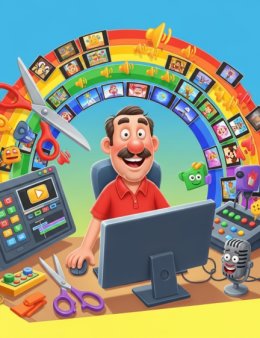 Eu vou Editar seus videos para redes socias