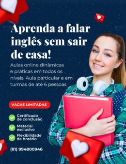 Eu vou criar uma imersão linguística