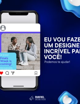 Eu vou fazer um designer incrível para você!